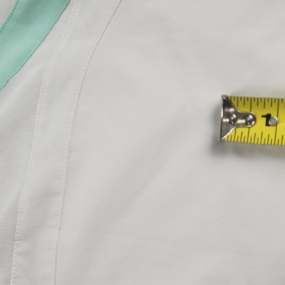 Nike White Skort with Mint Green Aqua Accents - Picture 9 of 10